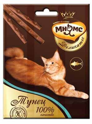 Картинка мнямс деликатес лакомые палочки для кошек с тунцом от зоомагазина Zooplaneta.shop