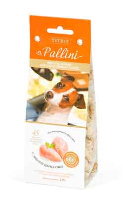 Картинка Печенье Pallini с цыпленком от магазина Zooplaneta.shop