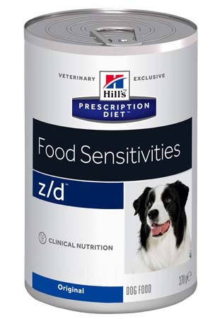 Картинка Hill`s Prescription Diet z/d консервы для собак гипоаллергенные от магазина Zooplaneta.shop