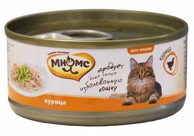 Мнямс консервы для кошек Курица в нежном желе