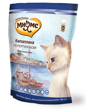 Картинка мнямс корм для взрослых кошек "катаплана по-португальски" от зоомагазина Zooplaneta.shop