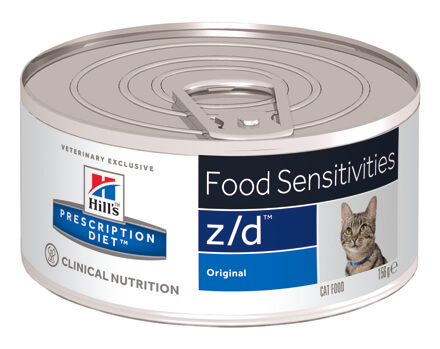 Картинка хиллс prescription diet z/d гипоаллергенные консервы для кошек от зоомагазина Zooplaneta.shop