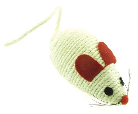 Картинка игрушка dezzie для кошек мышь "стандарт" 9,5*5*5см от зоомагазина Zooplaneta.shop