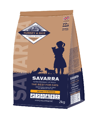 SAVARRA Kitten Holistic корм для котят 400гр