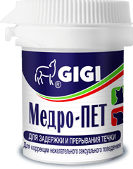 Картинка препарат для коррекции поведения животных gigi медпропет от магазина Zooplaneta.shop