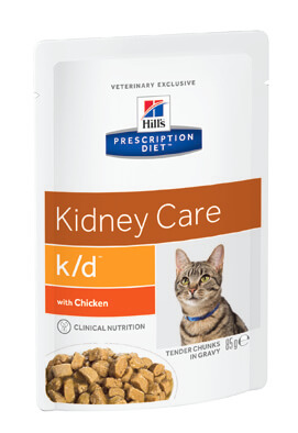 Картинка хиллс prescription diet k/d корм для кошек с заболеванием почек от зоомагазина Zooplaneta.shop