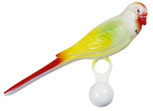 Игрушка для птиц - попугай в натуральную величину