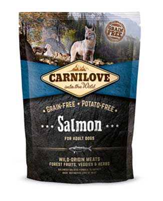 Беззерновой корм Carnilove «Лосось» для взрослых собак всех пород 1,5кг