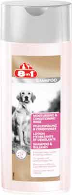 Картинка 8in1 Moisturising & Conditioning кондиционер-ополаскиватель для собак от магазина Zooplaneta.shop Картинка 8in1 Moisturising & Conditioning кондиционер-ополаскиватель для собак от магазина Zooplaneta.shop