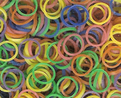 Картинка Резинки для груминга разноцветные от магазина Zooplaneta.shop