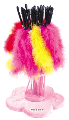Картинка игрушка dezzie для кошек дразнилки "мех", 46см, пластик  от зоомагазина Zooplaneta.shop