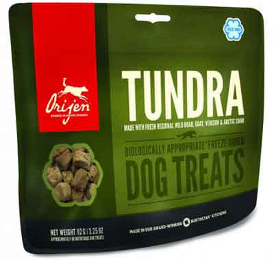 Лакомство для собак Orijen Tundra Dog treats 42,5 гр