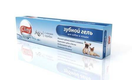Картинка Сliny зубной гель для собак и кошек от магазина Zooplaneta.shop