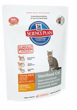 Картинка хиллс science plan сухой корм для стерилизованных кошек от зоомагазина Zooplaneta.shop