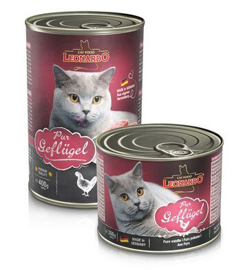 Картинка leonardo quality selection pure poultry  консервы для кошек с птицей от зоомагазина Zooplaneta.shop