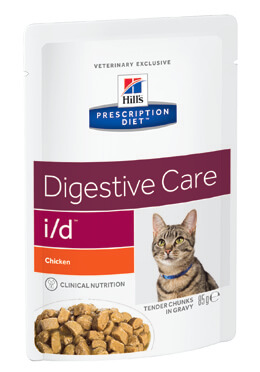 Картинка hill`s prescription diet i/d лечебный корм для кошек при заболевании жкт от зоомагазина Zooplaneta.shop