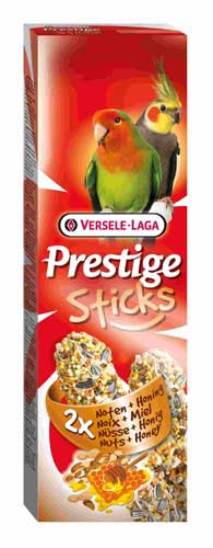 Картинка versele-laga палочки для средних попугаев с орехами и медом от зоомагазина Zooplaneta.shop