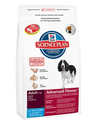 Картинка Hill`s Science Plan Canine корм для взрослых собак с тунцом и рисом от магазина Zooplaneta.shop