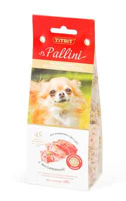 Картинка Печенье Pallini с телятиной от магазина Zooplaneta.shop