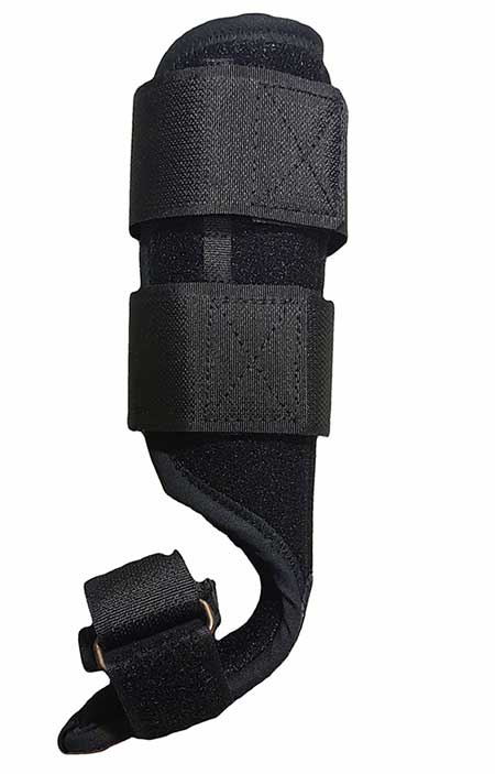 Лангета на переднюю лапу при переломе пальца. Размер XXL