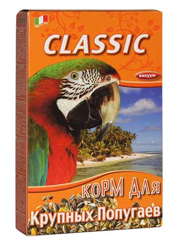 Картинка fiory корм для крупных попугаев от зоомагазина Zooplaneta.shop