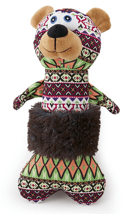Игрушка для собаки Мишка Teddy с пищалкой