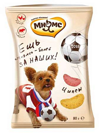 Мнямс мясные чипсы для собак