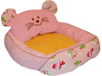 Лежанка для собак Pink Teddy