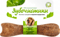 "Зубочистики" для собак средних пород со вкусом морских водорослей