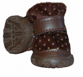 Меховые ботинки для собак