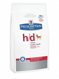 Hill`s Prescription Diet h/d Canine корм для собак при сердечных заболеваниях 5кг
