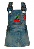 Джинсовый сарафан для собак CHERRI GIRL