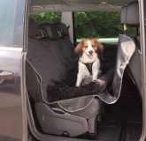 Накидка на заднее сидение в автомобиль для собак