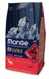 Корм для щенков всех пород Monge Bwild Dog Deer с олениной