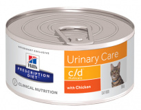 Хиллс Prescription Diet c/d диета для кошек при МКБ с курицей
