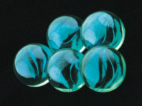 Грунт для аквариума стеклянные шарики голубые