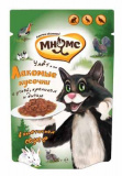 Мнямс паучи для взрослых кошек "Пир охотника" утка, кролик, дичь