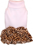 Платье для китайской хохлатой PINK LEOPARD