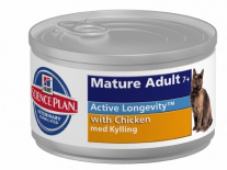 Хиллс Science Plan консервы для пожилых кошек