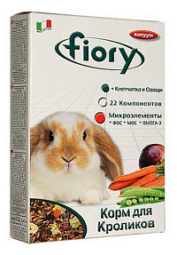 Fiory корм для кроликов karaote
