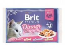 Набор паучей для кошек Brit Premium