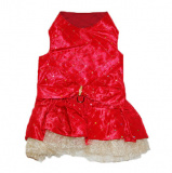 Новогоднее платье для собаки Lady in Red