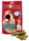 Лакомство для собак Molina «Мясные цилиндрики с пребиотиками»