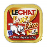 Lechat консервы для кошек с говядиной