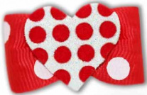 Заколка для собаки Love Games Red